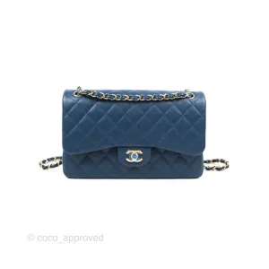 Chanel Jumbo Double Flap Dark Blue Caviar Gold Hardware⁣⁣