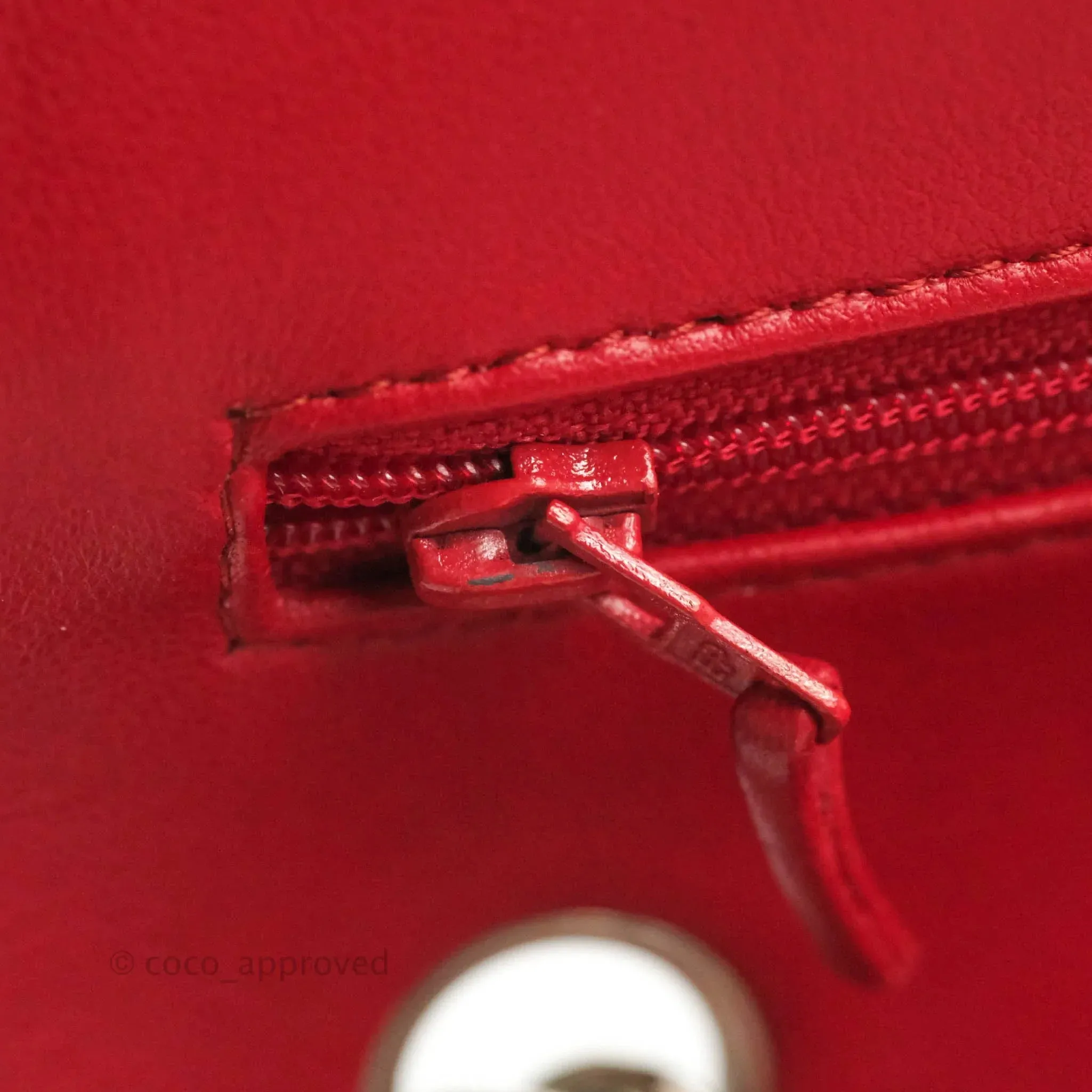 Chanel Jumbo Double Flap Red Lambskin Silver Hardware⁣⁣