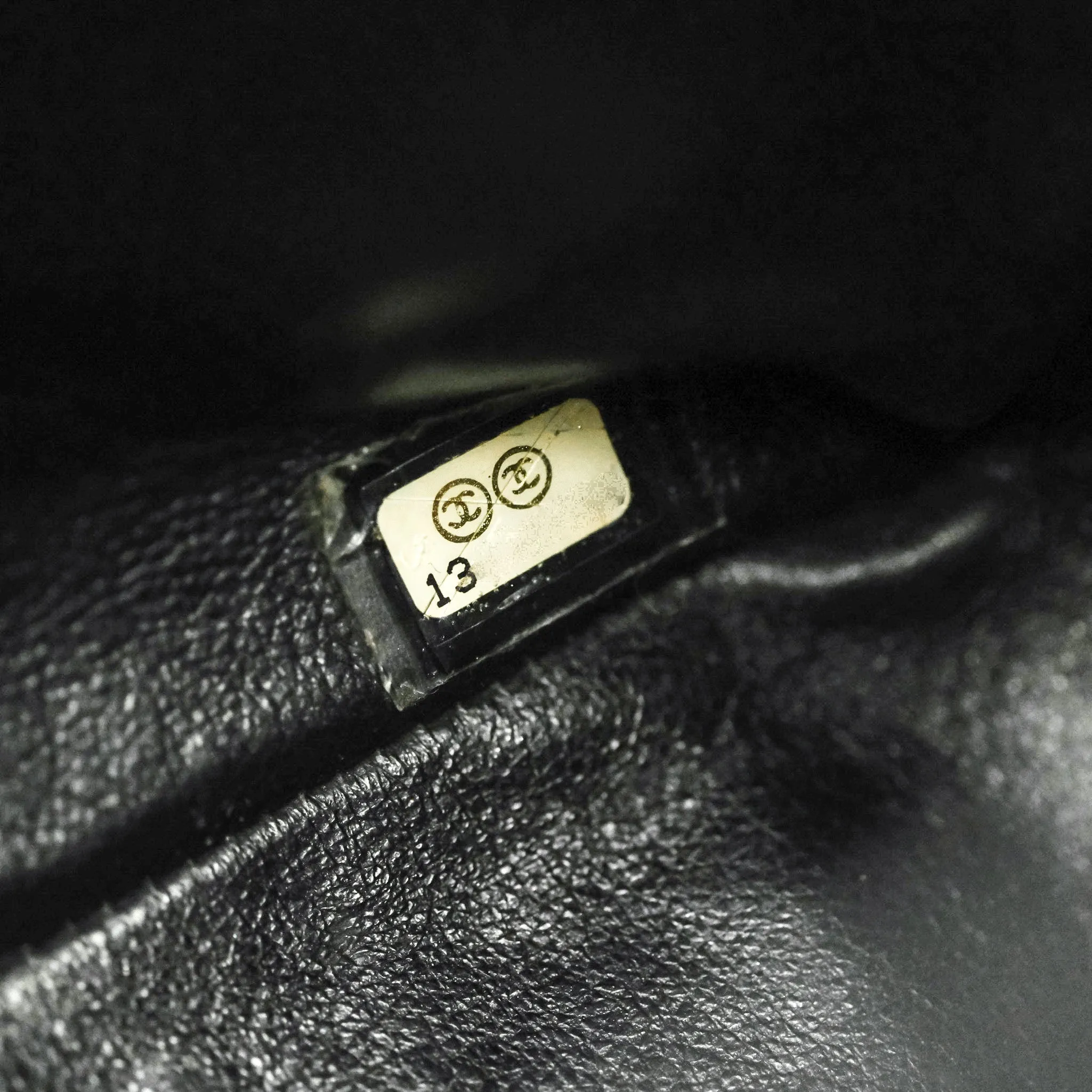 Chanel Quilted Single Flap Maxi Black Caviar Gold Hardware