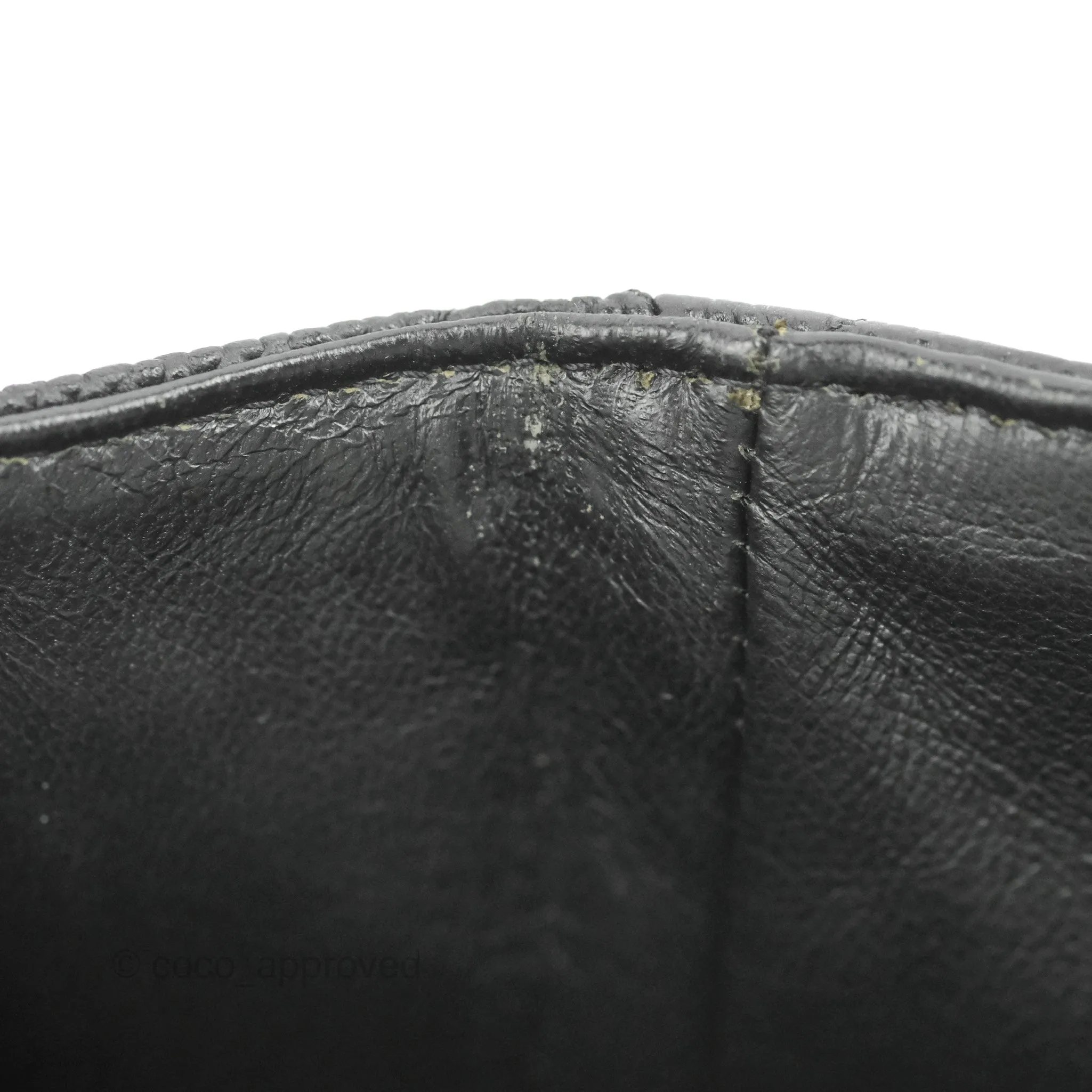 Chanel Quilted Single Flap Maxi Black Caviar Gold Hardware
