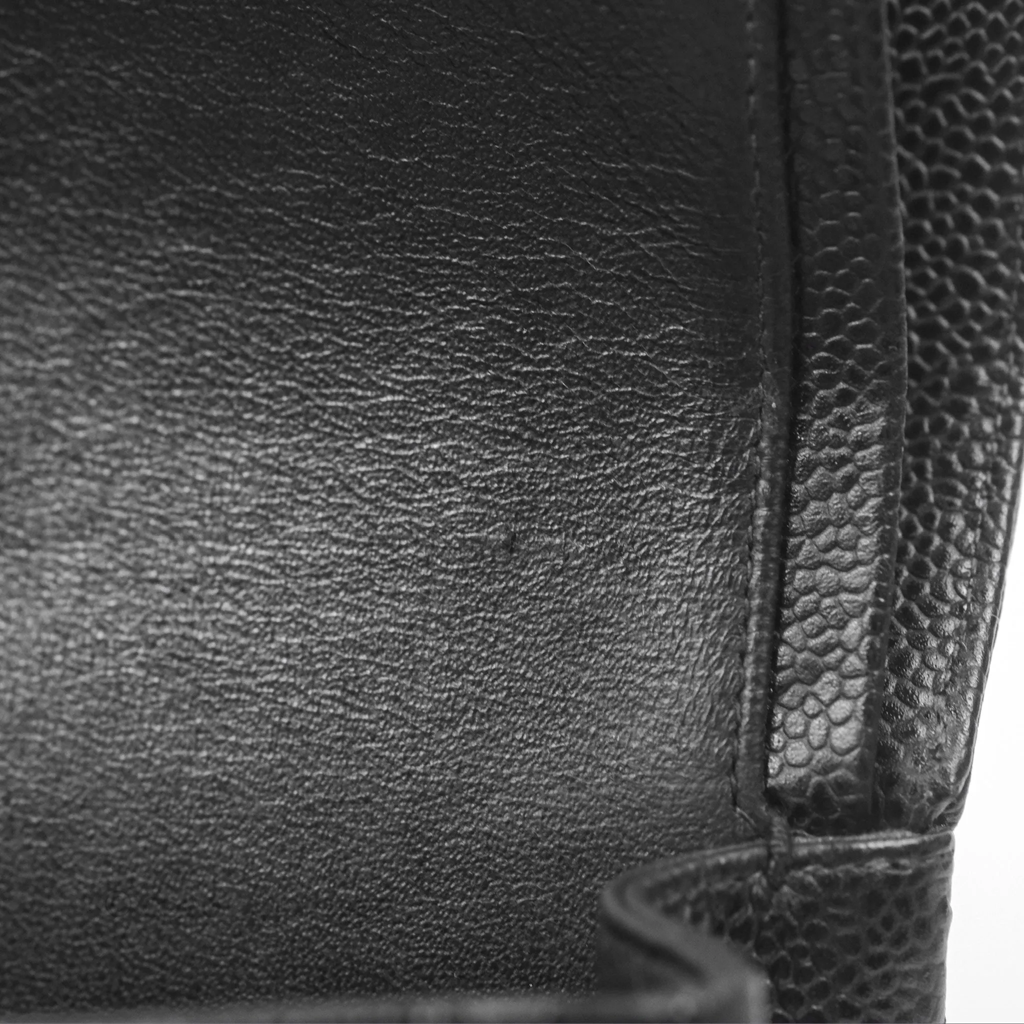 Chanel Small Classic Flap Quilted Black Caviar Silver Hardware