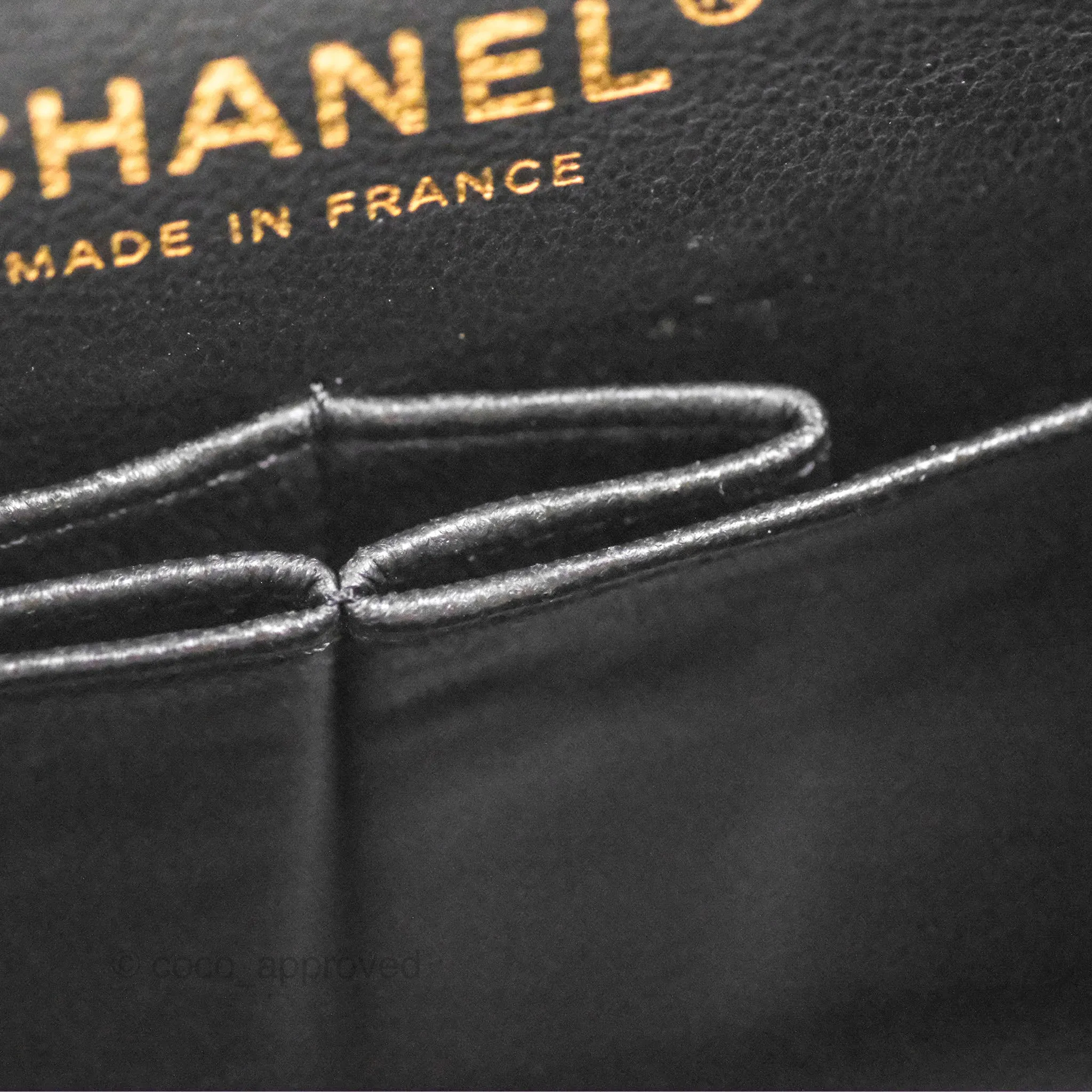 Chanel Small Classic Quilted Flap Black Caviar Gold Hardware
