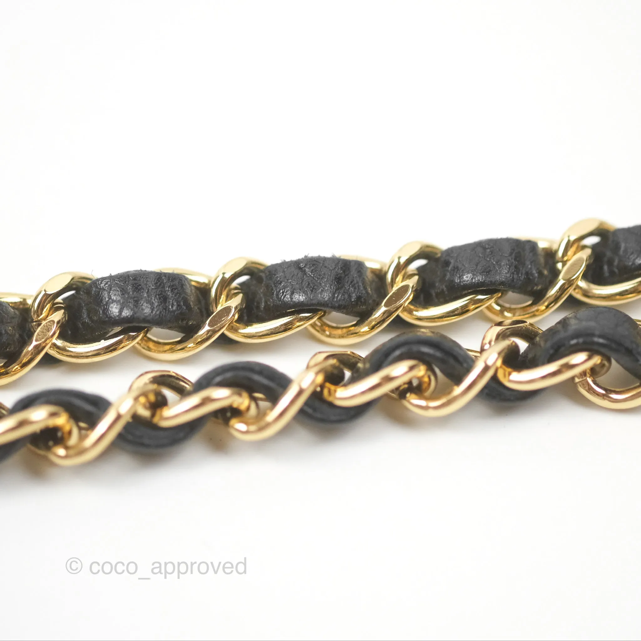 Chanel Small Classic Quilted Flap Black Caviar Gold Hardware