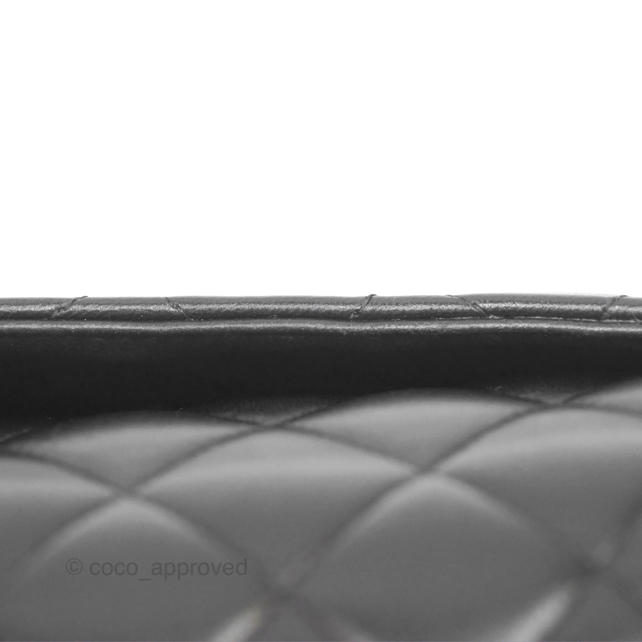 Chanel Small Classic Quilted Flap Black Lambskin Rose Gold Hardware