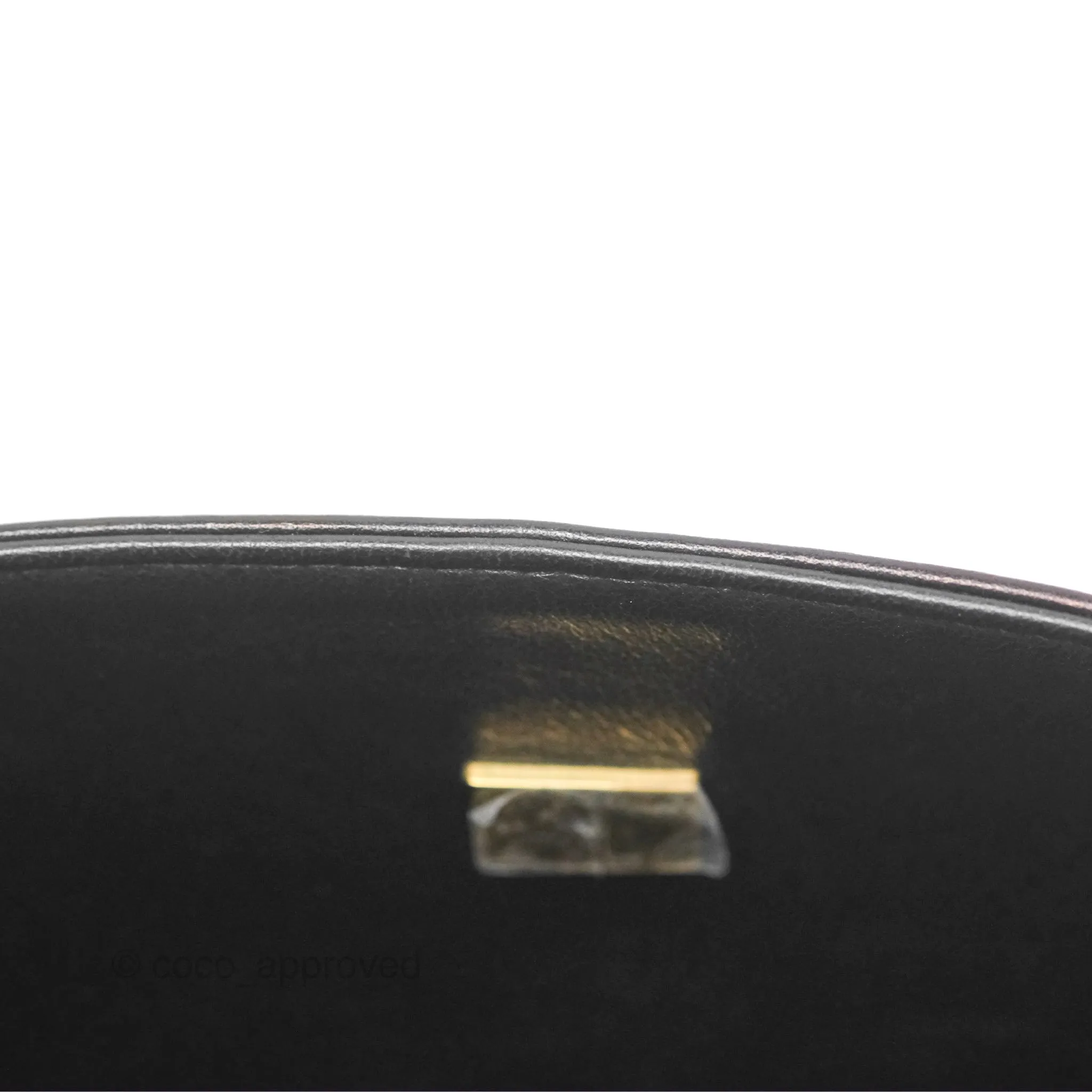 Chanel Small Classic Quilted Flap Black Lambskin Rose Gold Hardware