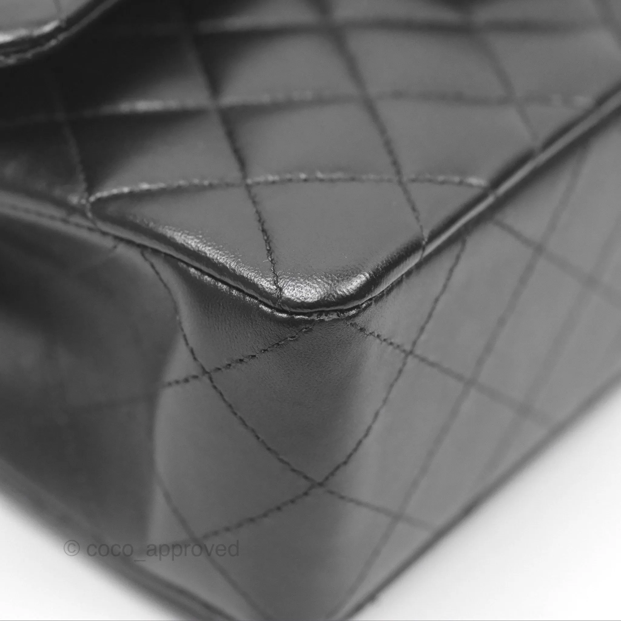 Chanel Small S/M Classic Flap Black Lambskin Gold Hardware