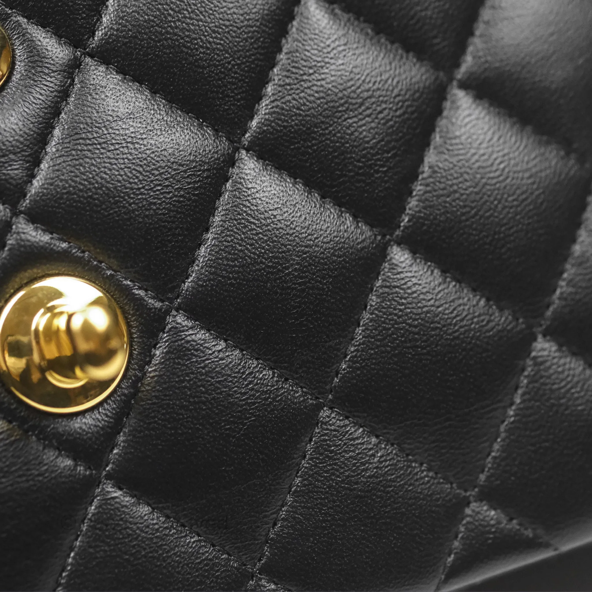 Chanel Small S/M Classic Flap Black Lambskin Gold Hardware