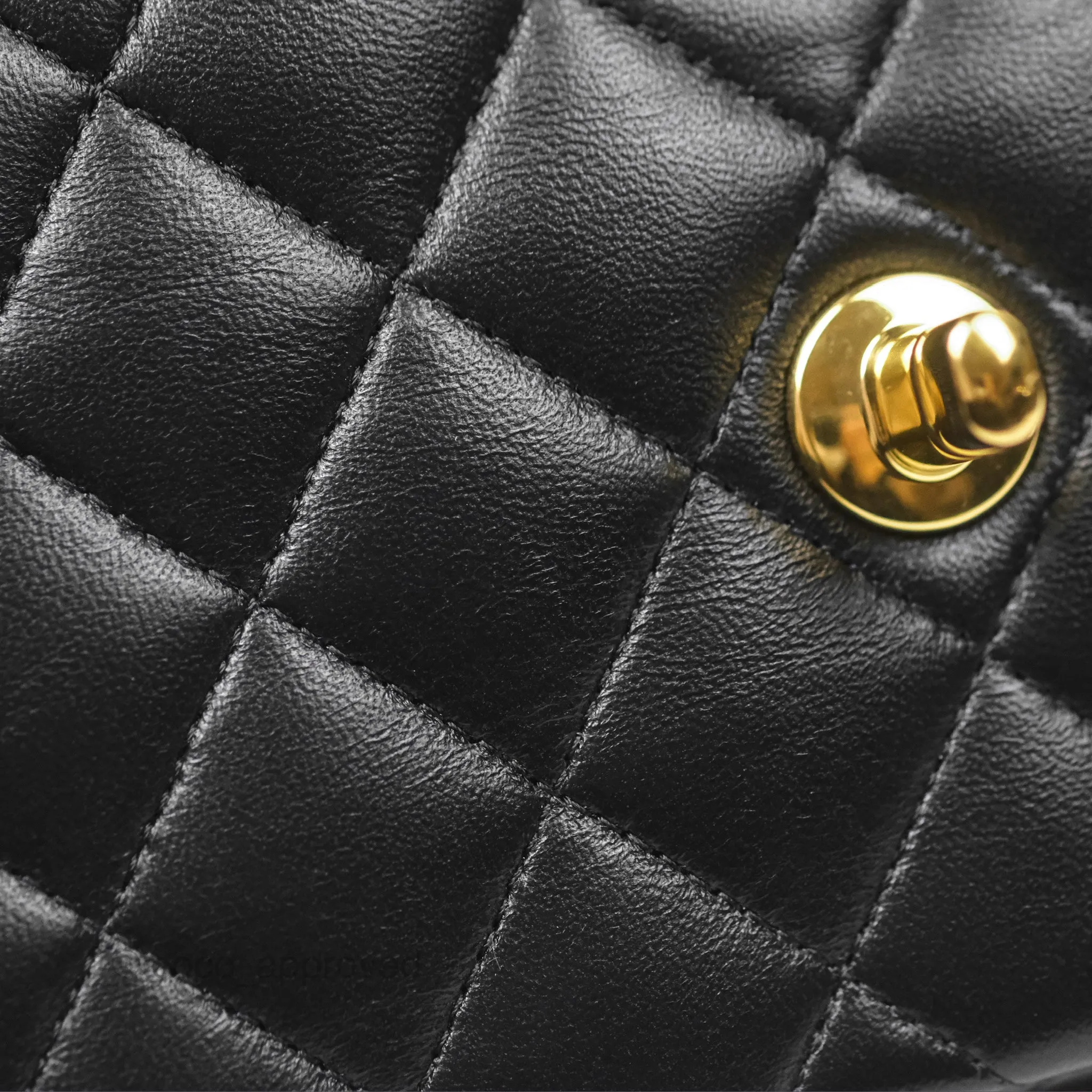 Chanel Small S/M Classic Flap Black Lambskin Gold Hardware