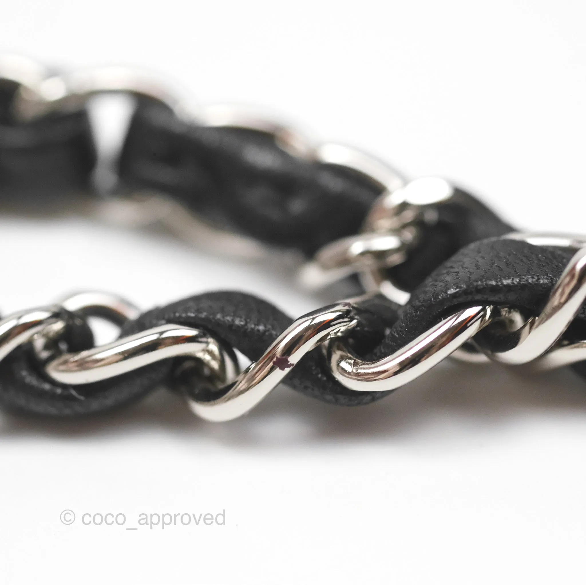 Chanel Small S/M Classic Flap Black Lambskin Silver Hardware