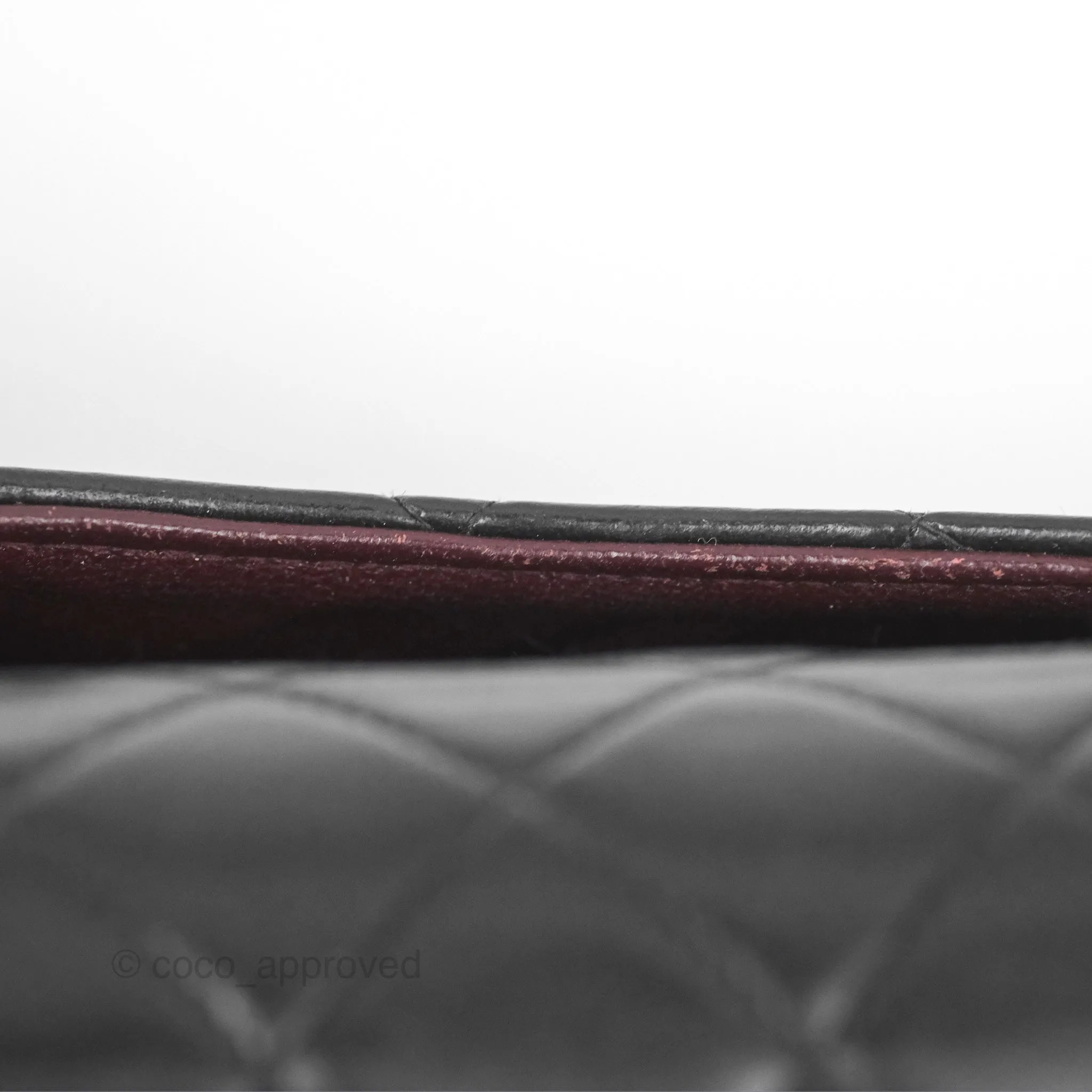 Chanel Vintage Small Classic Flap Black Lambskin Silver Hardware