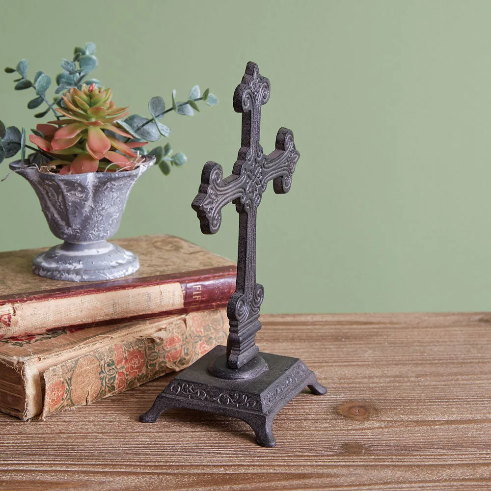 Charming Cast Iron Cross Set - Box of 2