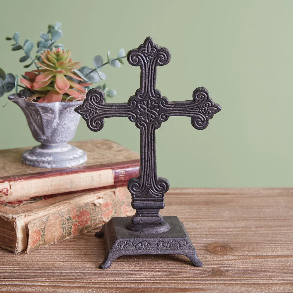 Charming Cast Iron Cross Set - Box of 2