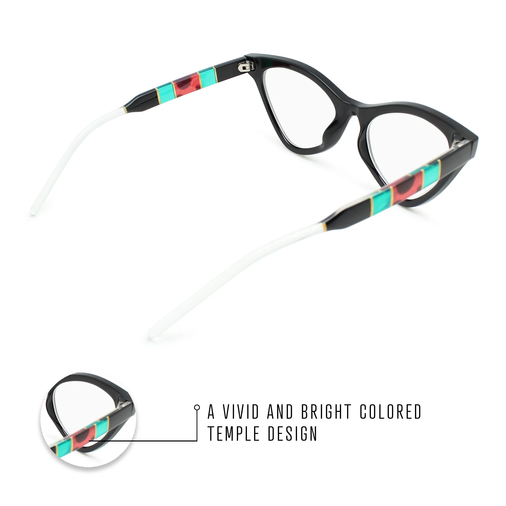 Chic Funky Cat Eye Reading Glasses for Women | R-862
