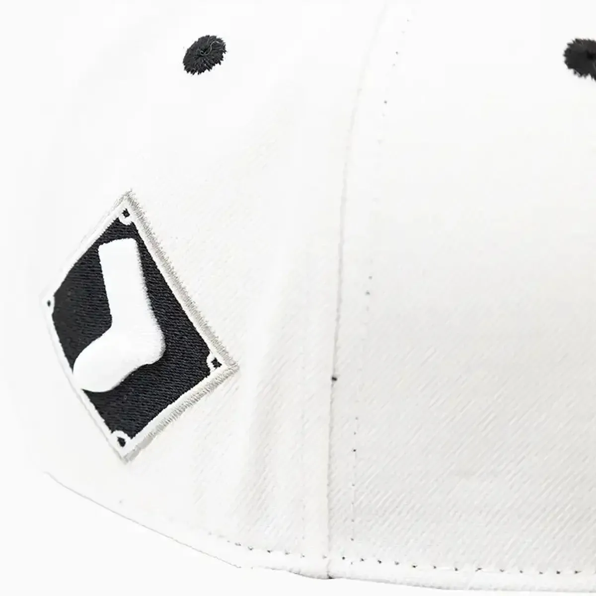 Chicago White Sox MLB Leather Visor Snapback Hat