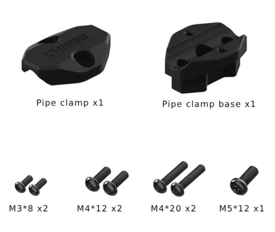 Chigee 12-16mm adapter voor aan de navigatiebeugel