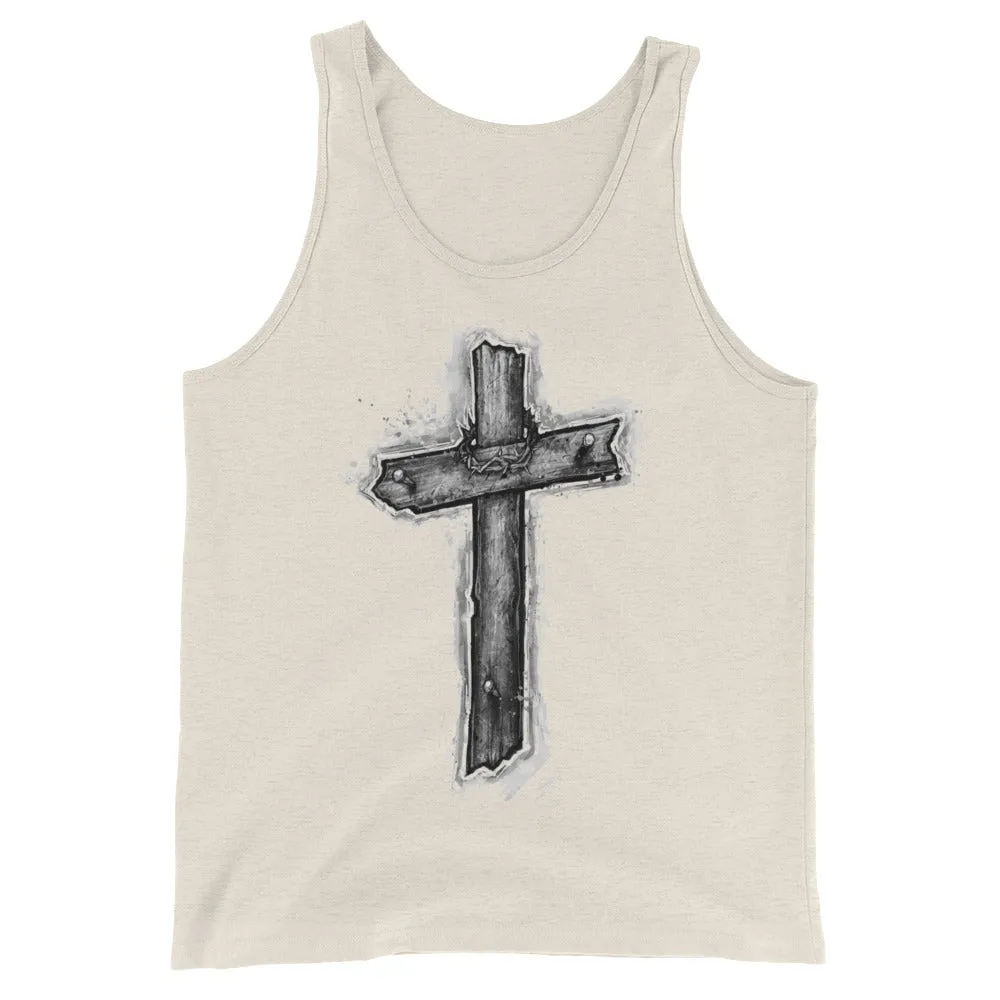 Christ Cross Unisex Timeless Tank Top