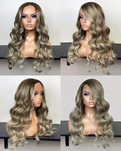 Classic Big Wave Blonde Wigs