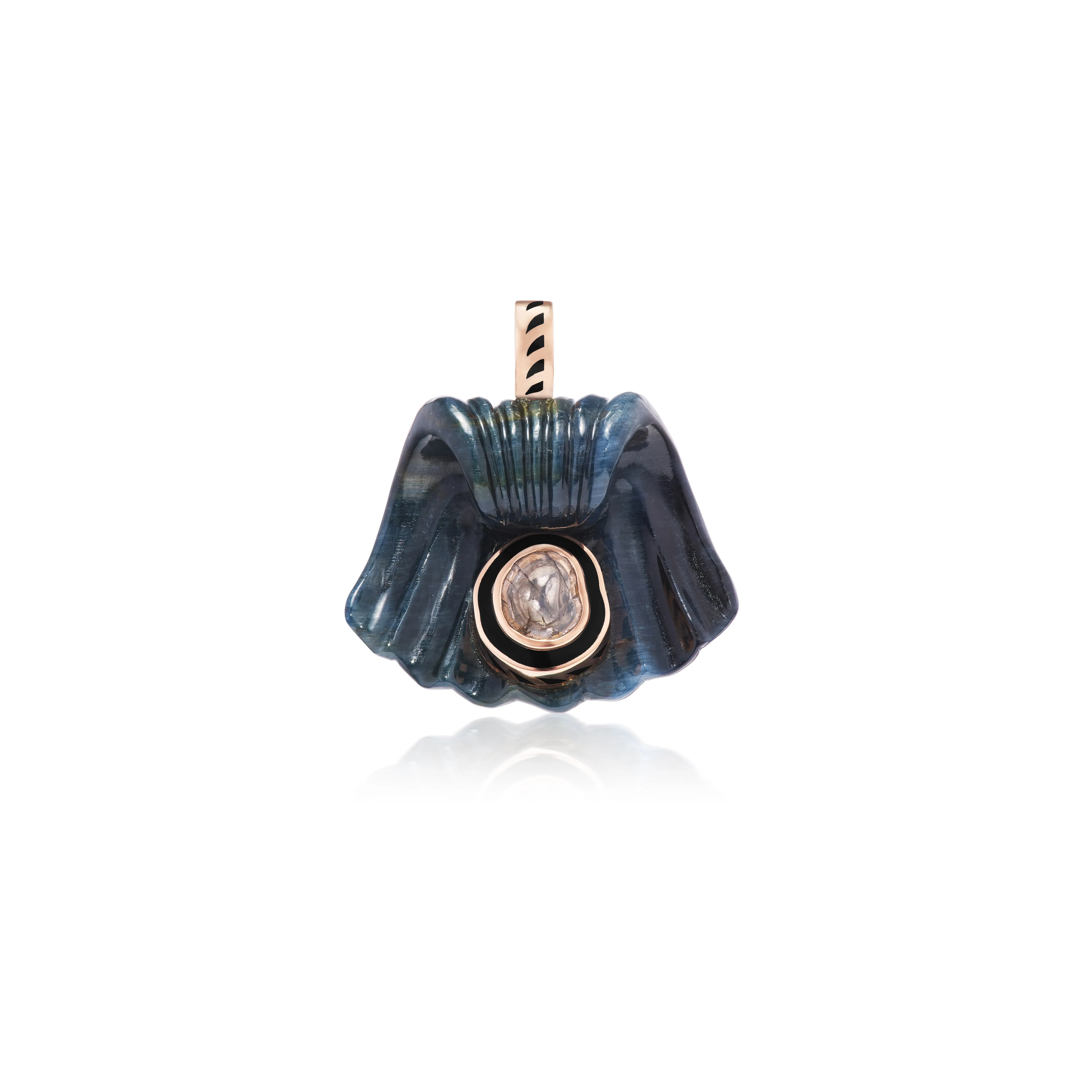 Classic Capri Shell Polki Pendant