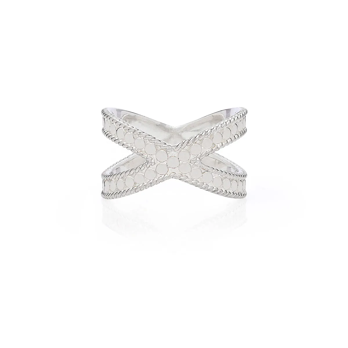 Classic Cross Ring - Silver