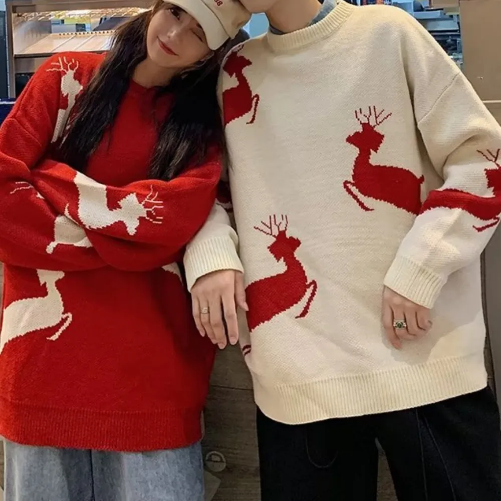 Classic Elk Knit Sweater