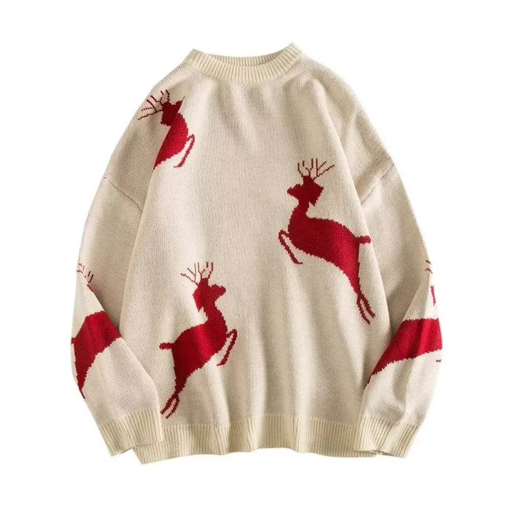 Classic Elk Knit Sweater