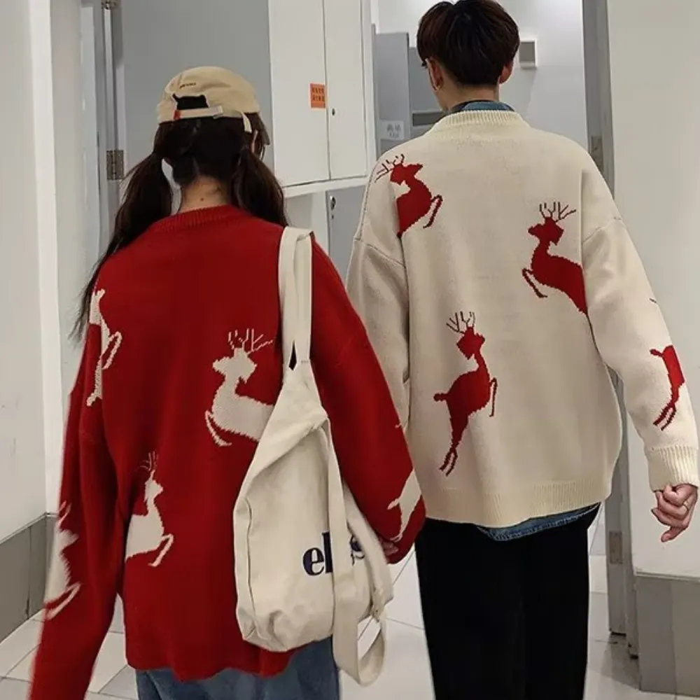 Classic Elk Knit Sweater