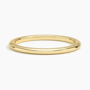 Classic Yellow Gold Wedding Band