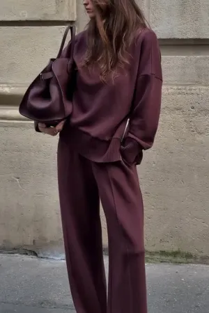Céleste-Valérie™ | Stylish Knit Ensemble