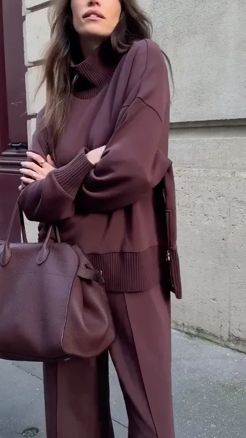 Céleste-Valérie™ | Stylish Knit Ensemble