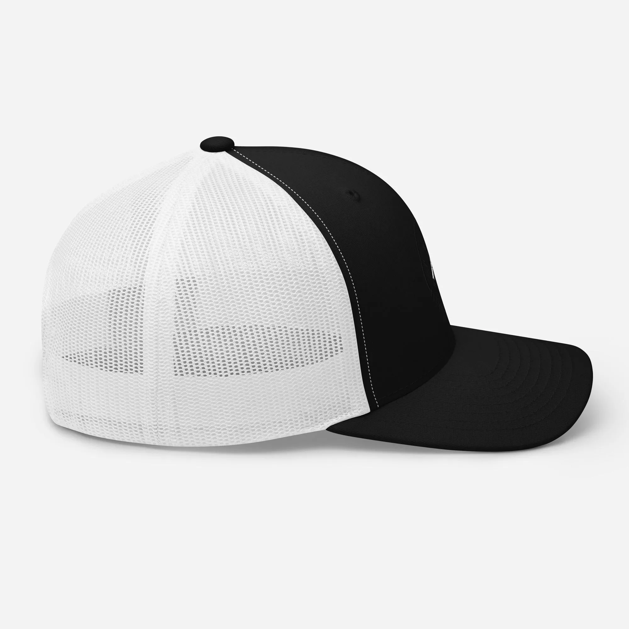 Clubs and Sticks Trucker Cap Embroidered Trucker Cap