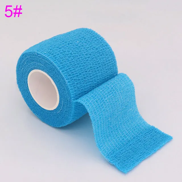 Colorful Sport Self Adhesive Elastic Bandage Wrap Tape 4.5m Elastoplast For Knee Support Pads Finger Ankle Palm Shoulder
