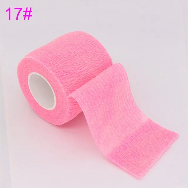 Colorful Sport Self Adhesive Elastic Bandage Wrap Tape 4.5m Elastoplast For Knee Support Pads Finger Ankle Palm Shoulder