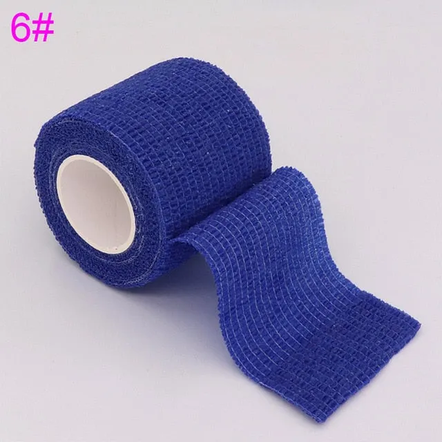 Colorful Sport Self Adhesive Elastic Bandage Wrap Tape 4.5m Elastoplast For Knee Support Pads Finger Ankle Palm Shoulder