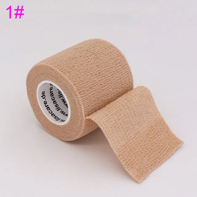 Colorful Sport Self Adhesive Elastic Bandage Wrap Tape 4.5m Elastoplast For Knee Support Pads Finger Ankle Palm Shoulder