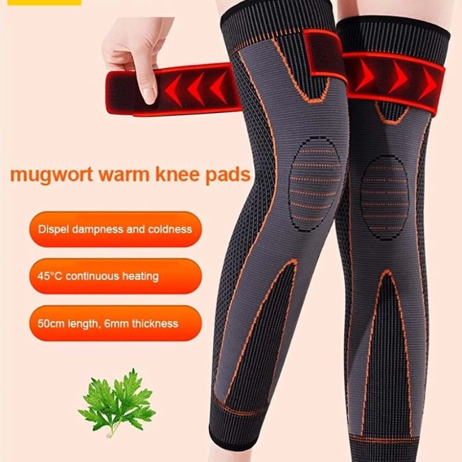 Compression Knee Support Pads (set of 2)