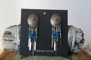 Concho Fringe Earrings