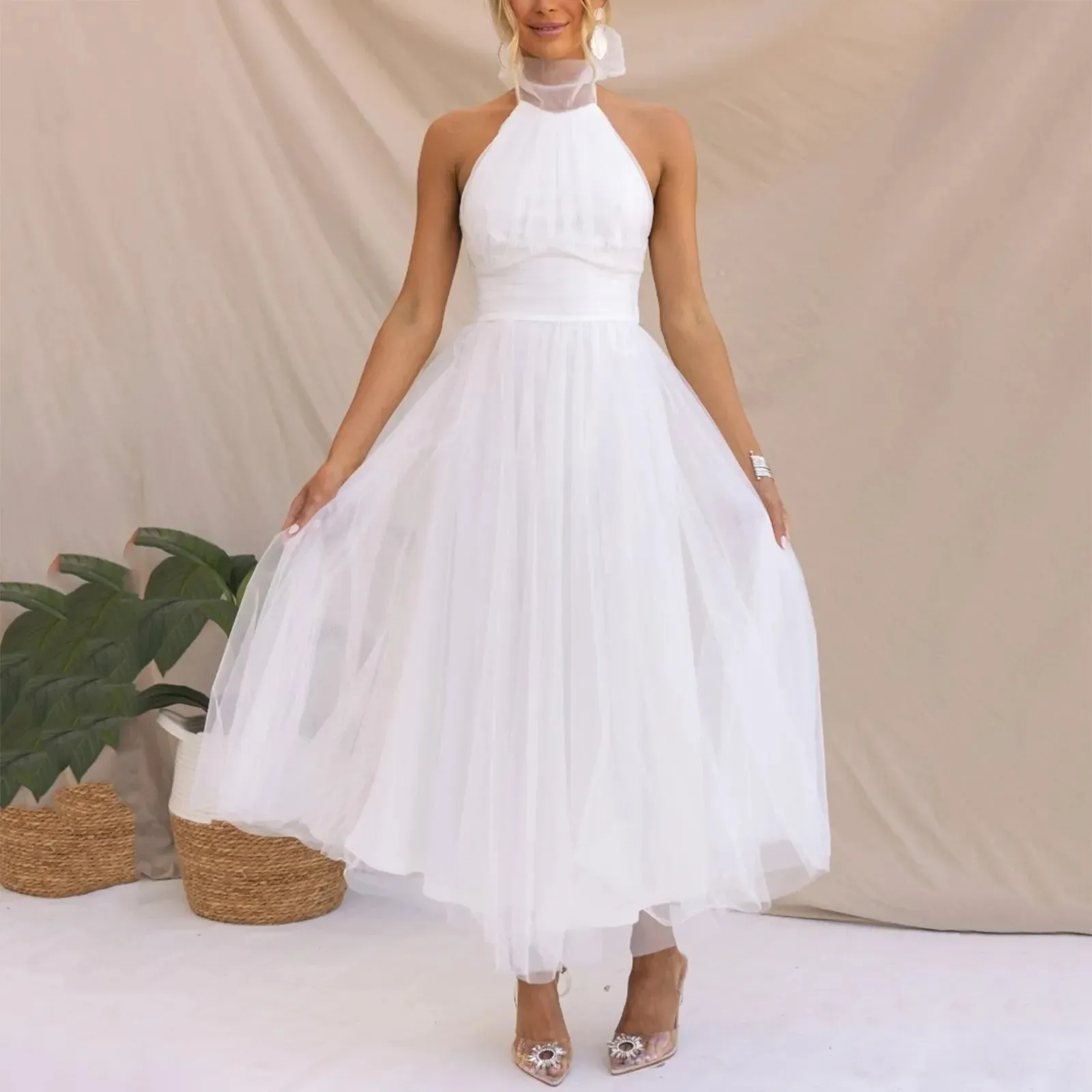 Coraline - Elegant sleeveless dress