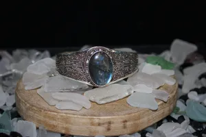 Cosmic Labradorite Cuff Bracelet