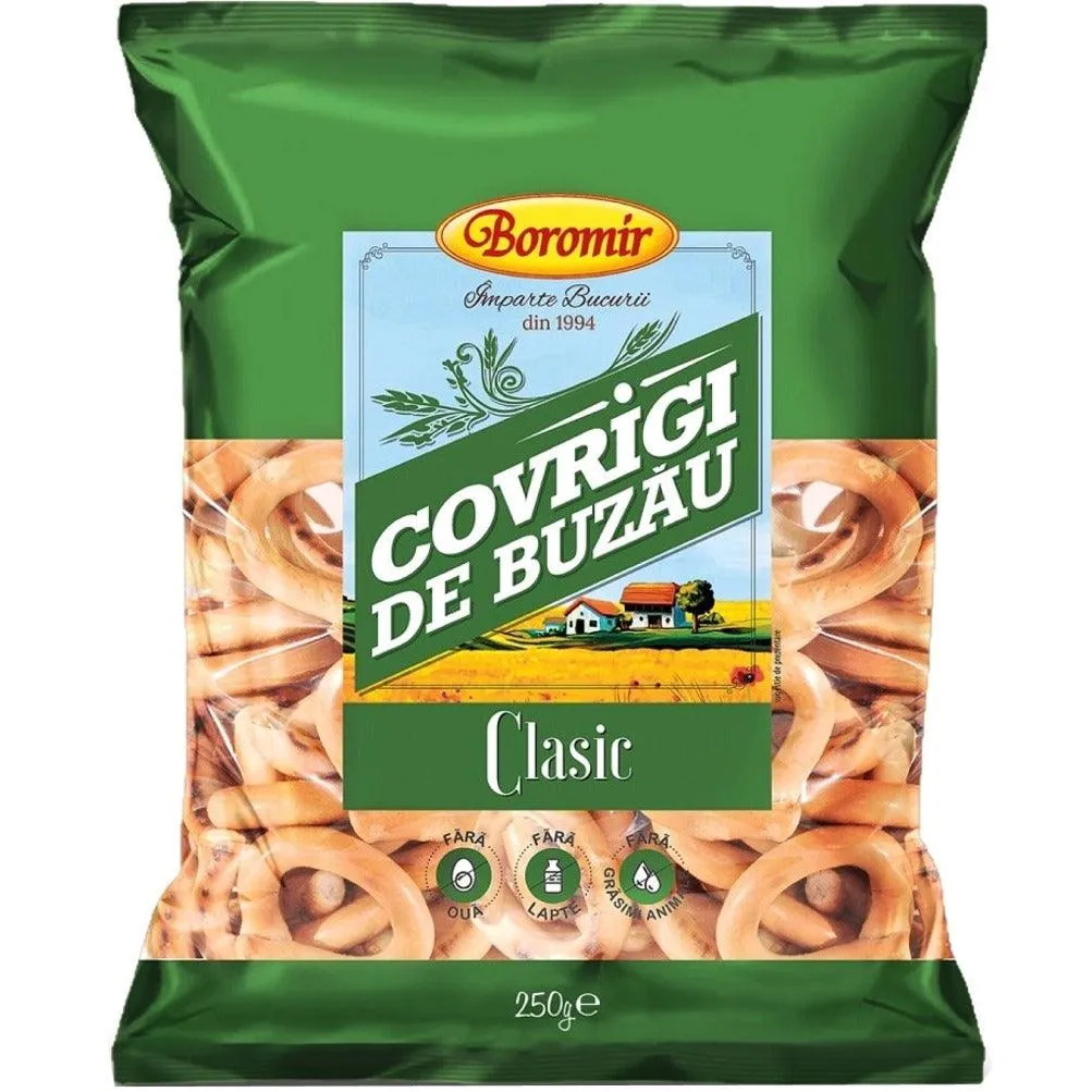 Covrigi de Buzau Classic (Hard Pretzels )- 250 g
