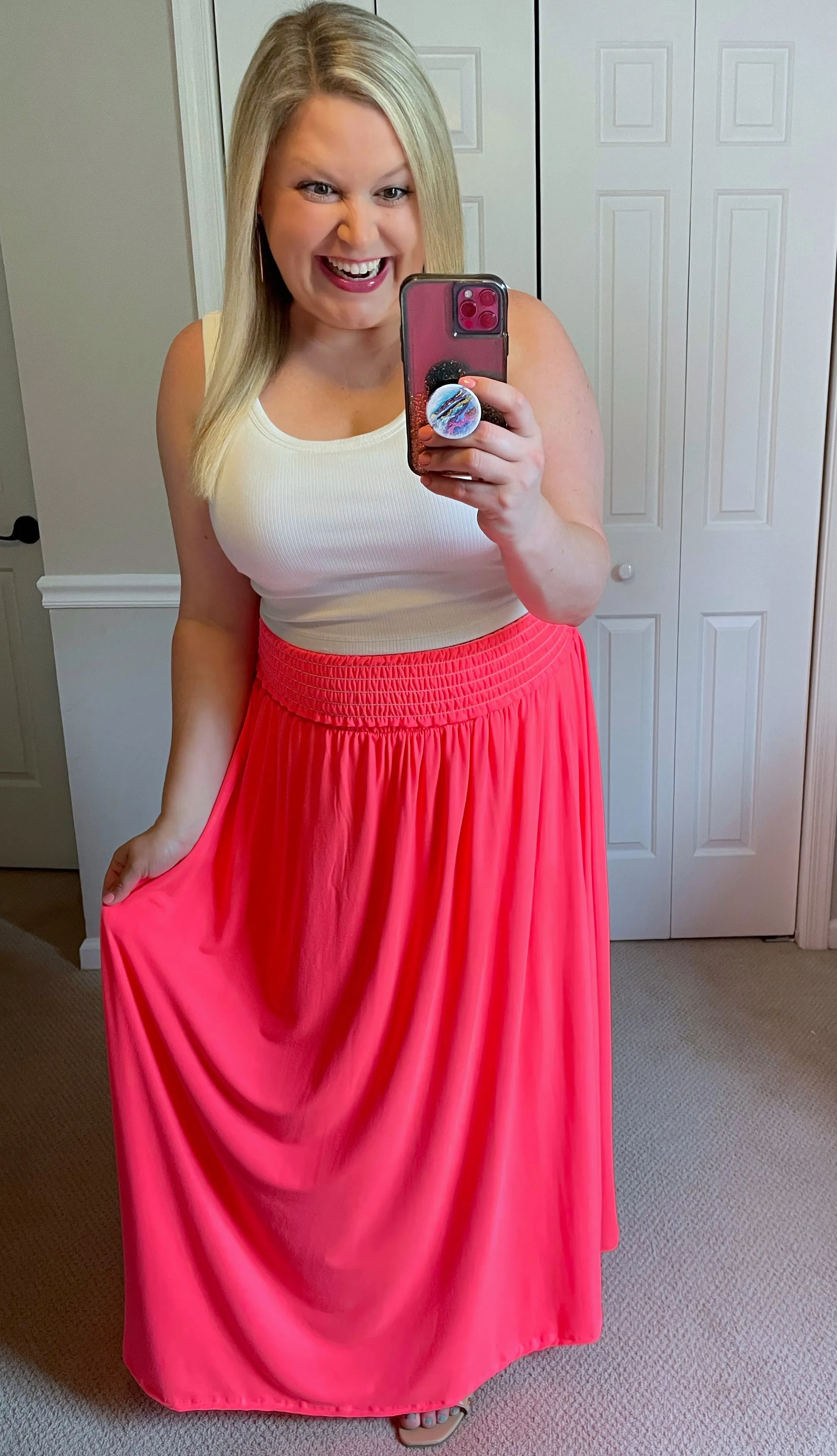 Cropped Ribbed Brami in White