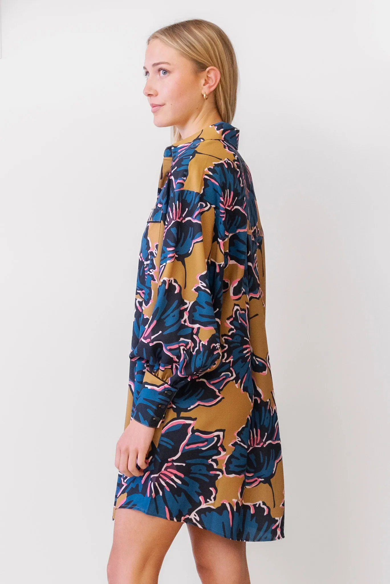 CROSBY Crawford Dress in Marigold