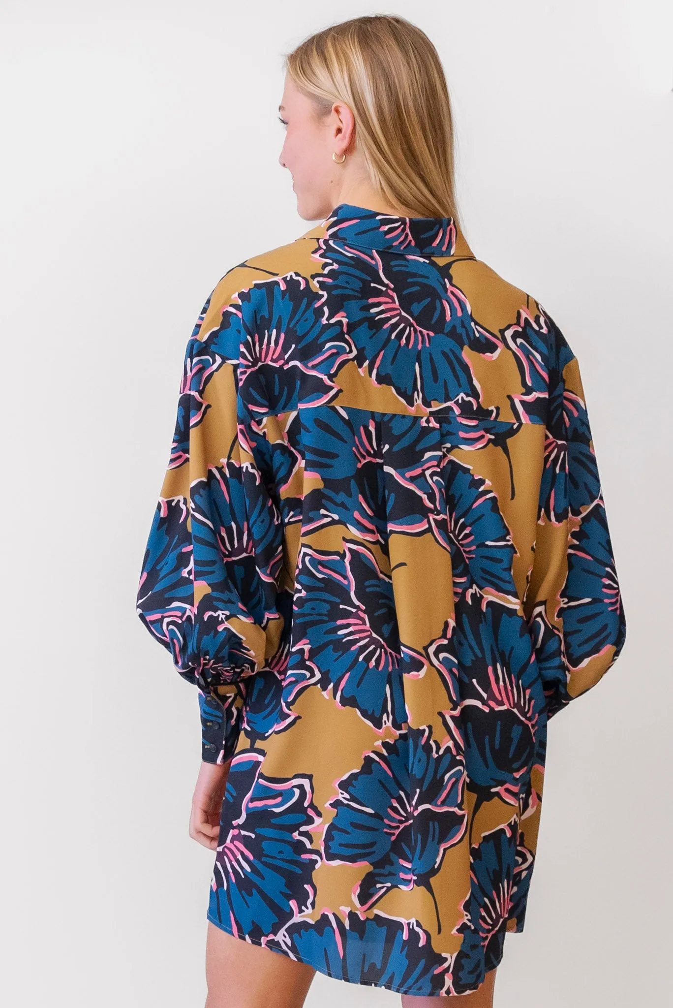CROSBY Crawford Dress in Marigold