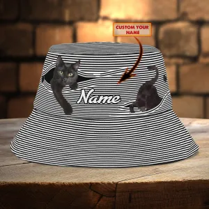 Custom Bucket Hat - Lovely Cat - Fuly 14
