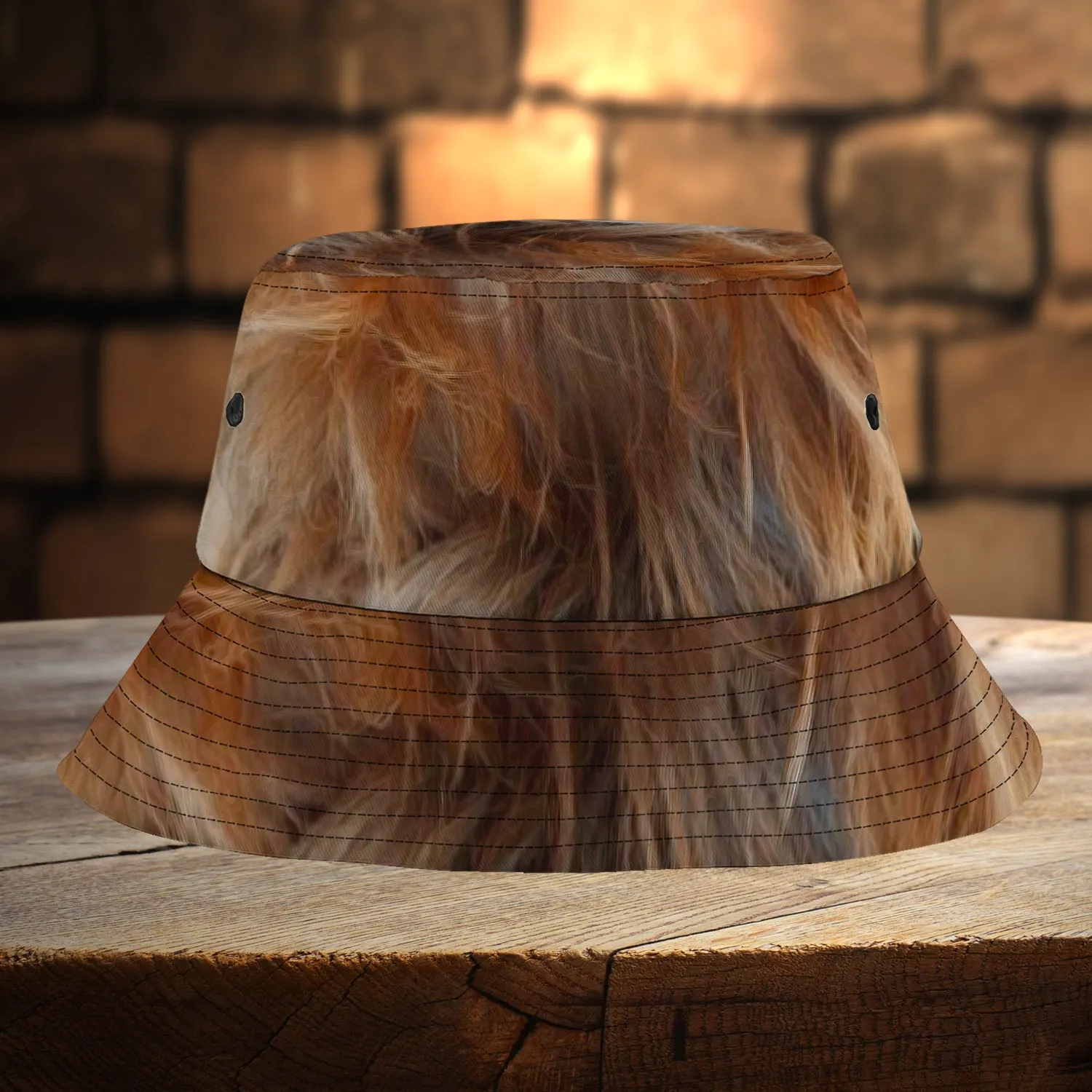 Custom Bucket Hat - Yorkie - Fuly 8