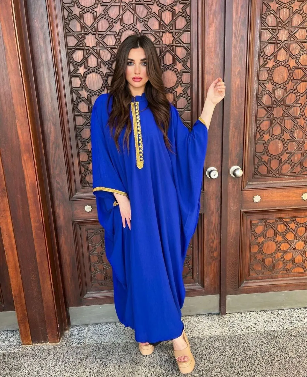 CY cotton abaya