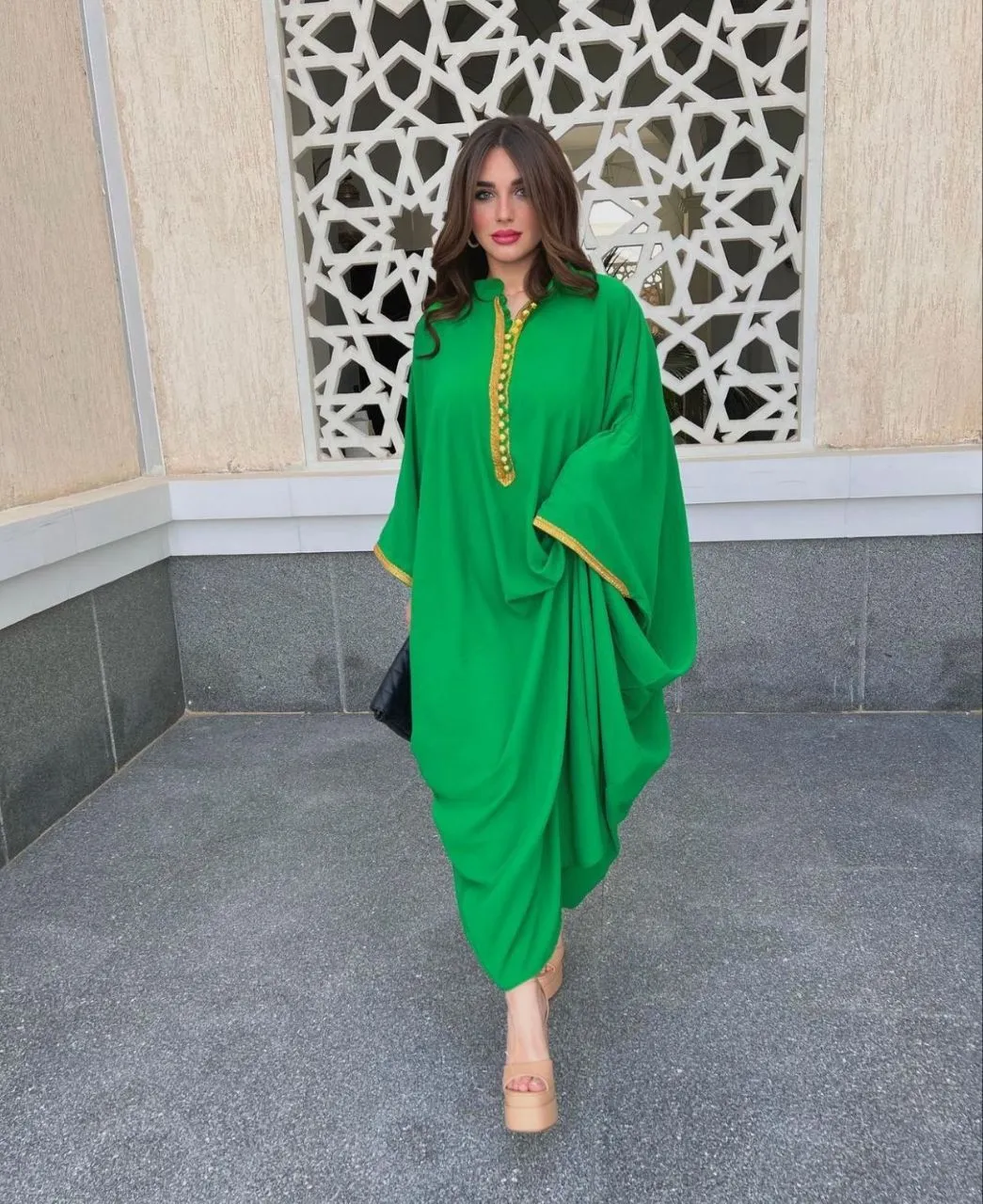 CY cotton abaya