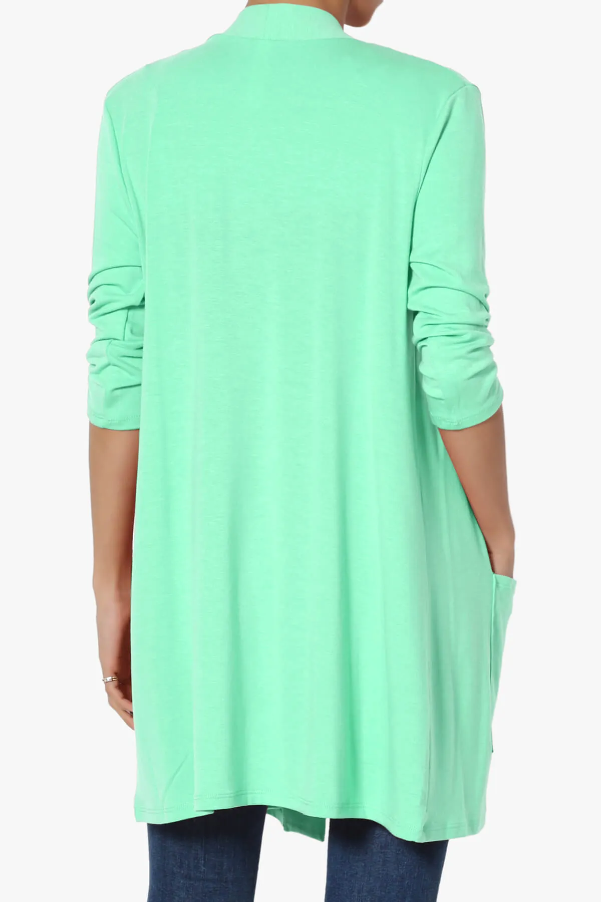 Daday Slouchy Pocket 3/4 Sleeve Cardigan