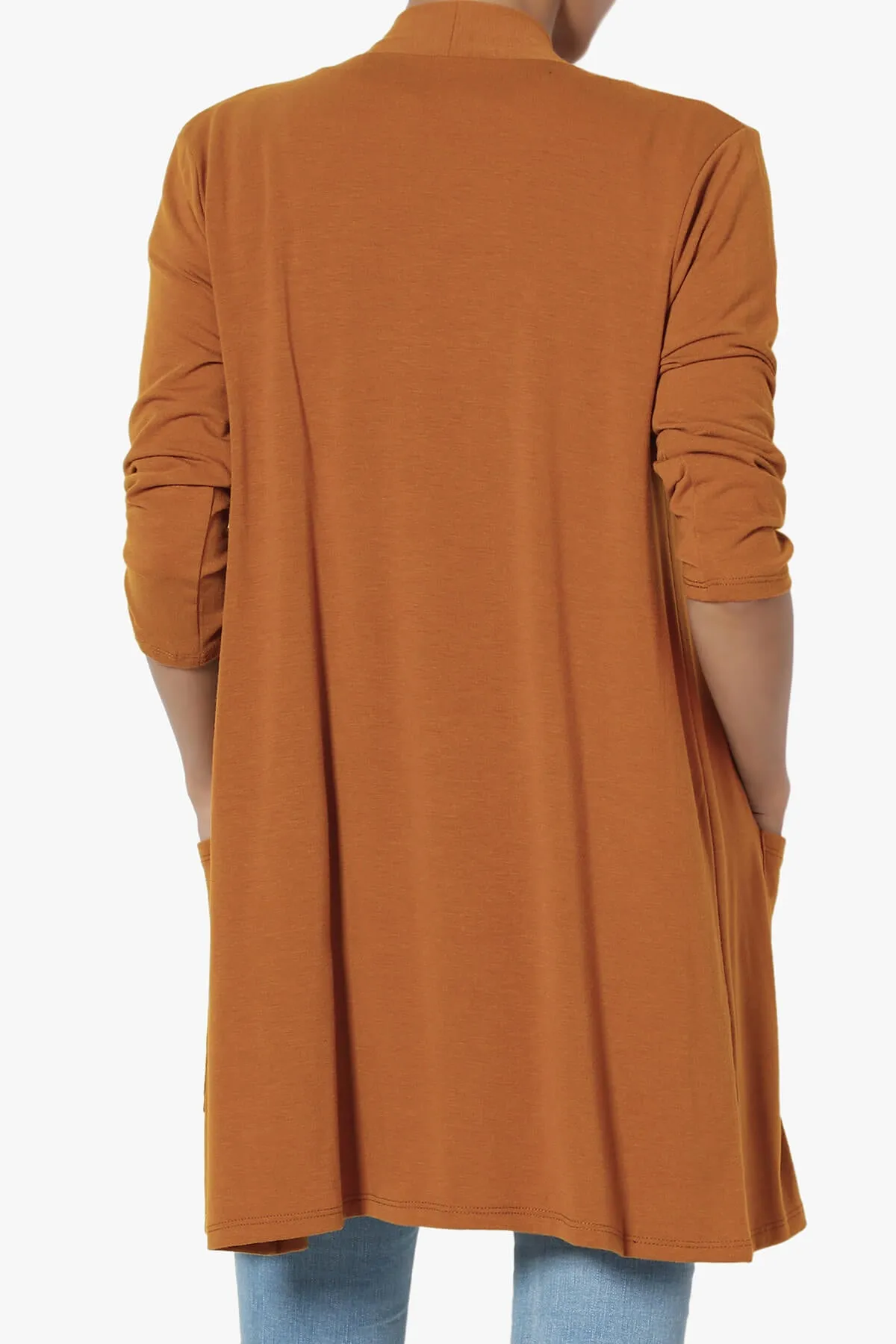 Daday Slouchy Pocket 3/4 Sleeve Cardigan