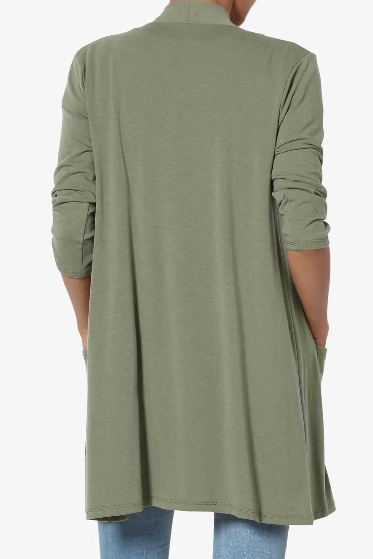 Daday Slouchy Pocket 3/4 Sleeve Cardigan