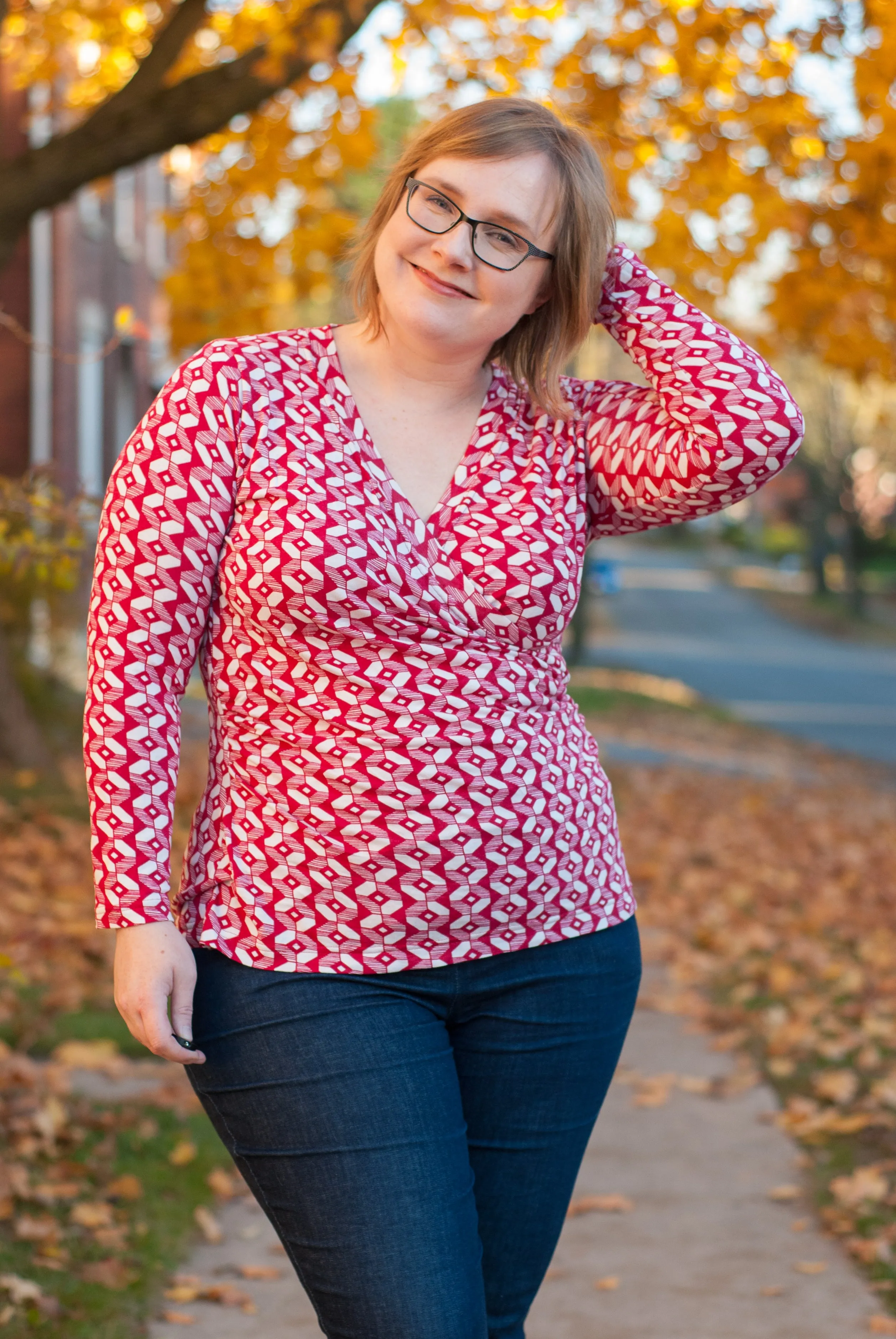 Dartmouth Top 12-32 printed pattern